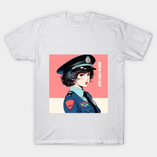 Female Police Officer T-Shirt